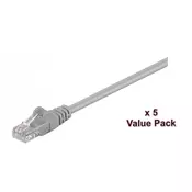shumee MicroConnect U/UTP CAT5e 15M siv 5 kosov