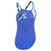 Speedo hyperboom splice muscleback blue/black 116cm