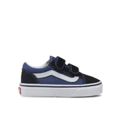 VANS Tenisice Old Skool V plava / nocno plava / bijela