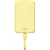 Baseus Powerbank Magnetic Mini 10000mAh 30W MagSafe (yellow)