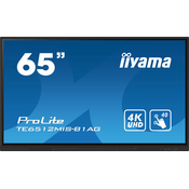 iiyama ProLite TE6512MIS-B1AG 65 Class (64.5 viewable) LED-backlit LCD display - 4K - for digital signage / interactive communication