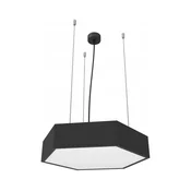 LED luster na sajli LED/20W/230V crna