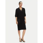 Joseph Ribkoff Vsakodnevna obleka 261010 Črna Relaxed Fit
