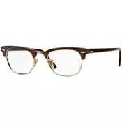 Ray-Ban RX5154 2372 L (51) Rjava/Kristalna