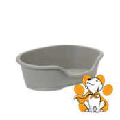 Moderna Domus Medium Warm Gray 60cm, Ležaljka Za Pse i Macke, Siva