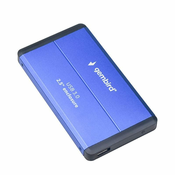 Gembird 2,5 EE2-U3S-2 USB 3.0 Enclosure Blue, ohišje za disk