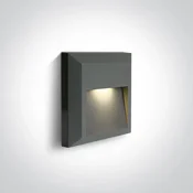 VANJSKA ZIDNA SVJETILJKA LED 2W/CCT/2700-3300-4000K/60lm/IP65 ANTRACIT