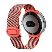GOOGLE Google, Pletena zapestnica za uro Pixel One Size, Koralna, (5000065485)