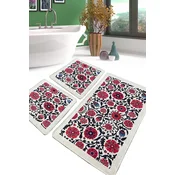 Lessentiel Maison Set 3 prostirke za kupatilo Šareni