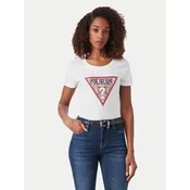 Guess Majica W6YI25 K4344 Bela Slim Fit
