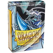 Dragon Shield 60 Japanese Size Sleeves - Clear Matte