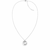 Calvin Klein Luksuzna jeklena ogrlica s kristali 35000157