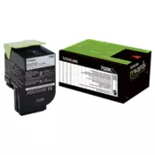 LEXMARK toner 70C80K0 crni