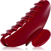 BrushArt Hair Claw clip sponka krokodilček za lase Burgundy cherry 1 kos