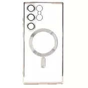 Silikonska futrola Magsafe SAMSUNG S25 ULTRA ZLATNA