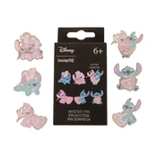 Značka Loungefly Disney Lilo & Stitch Angel Hearts - Mystery Box, naključni dizajn (WDPN4024-EA)