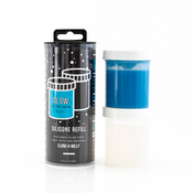 Clone A Willy Refill Glow in the Dark Blue Silicone