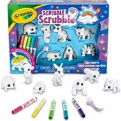 Crayola Scribble Scrubbie: Pralni živalce - figure samorogov