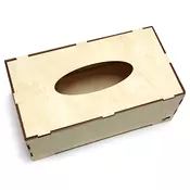 Drvena kutija na sklapanje (drvena sklopiva kutija za dekupaz)