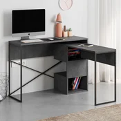 Hanah Home Radni sto, 110x77x102.5cm, Sivi