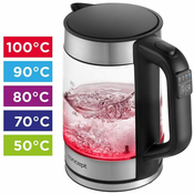 Concept RK4067 - Brzo kuhalo za vodu s regulacijom temperature 1,7 l 2200W/230V nehrđajući čelik