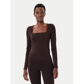 Vero Moda Bluza Million 10334613 Rjava Regular Fit