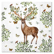 Salvete za dekupaž cocktail Forest Antlers - 1 komad (salvete)