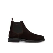 GANT Chelsea škornji St Fairkon temno rjava