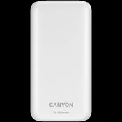 Canyon PB-301 powerbank, 30000 mAh, bel (CNE-CPB301W)