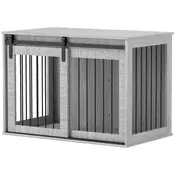 Homestar Pasja kletka 98x58x61 cm siva