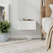 Hanah Home Nocni stocic, 38.4x18.5x31cm, Beli