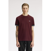 FRED PERRY CUFT MAJICA OXBLOOD