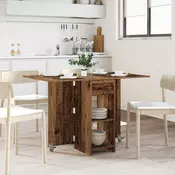 vidaXL Jedilna miza 115 x 70 x 75 cm Inženirski les Star les