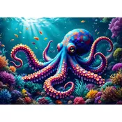 Alipson Puzzle - Puzzle Globokomorske hobotnice - 500 kosov