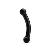 GLAS - Glass double dildo (black)