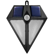 slomart Maclean MCE168 LED stenska svetilka, solarna, s senzorjem gibanja