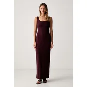Le Privé obleka viskozna LIV CHERRY