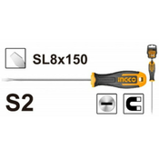 Ingco odvijac ravni sl 8x150 industrial ( HS688150 )