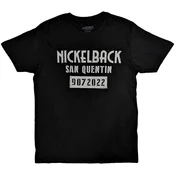 Nickelback San Quentin Black M Majica