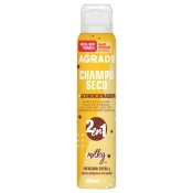 Agrado Šampon u spreju 2u1 za suvo pranje kose Milky, 200 ml