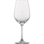 SCHOTT ZWIESEL Vina Kozarec za vino, prostornina: 0,40 litra, 217 mm, premer: 82 mm, merilna oznaka 0,1 + 0,2 l (6 kos)