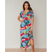 Resti Womens print midi dress