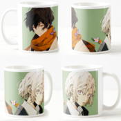 Šolja Anime Bungou Stray Dogs, 330ml, Bela