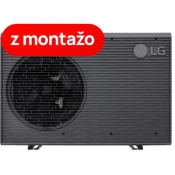 LG toplotna črpalka zrak-voda TermaV Monoblok R32 S II (HM123MRS.UB40) + montaža, 12kW