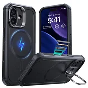 Hibridna maska ESR Cyber Armor Kickstand za iPhone 17 - black