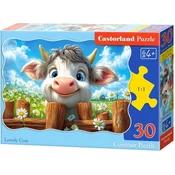 CASTORLAND Puzzle Lepa krava 30 kosov