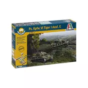 Rezervoarji za hitro montažo 7505 - Pz.Kpfw.VI TIGER I Ausf.E (1:72)