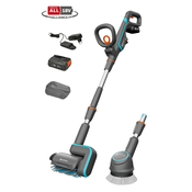 Gardena Akku-Multi-Reiniger AquaBrush Universal 04/18V P4A Ready-To-Use Set 14842-20