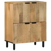 vidaXL Bivak Brown 60x33x75 cm Masivni les Mango