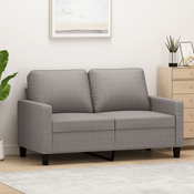 vidaXL Dvosed taupe 120 cm blago